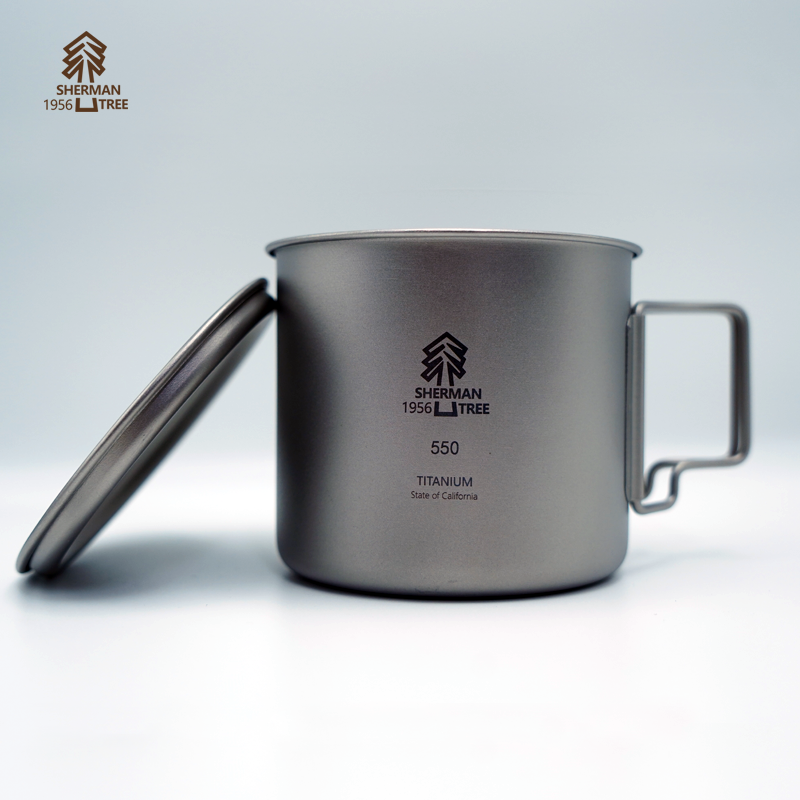 SHERMAN TREE Outdoor Pure Titanium Water Cup