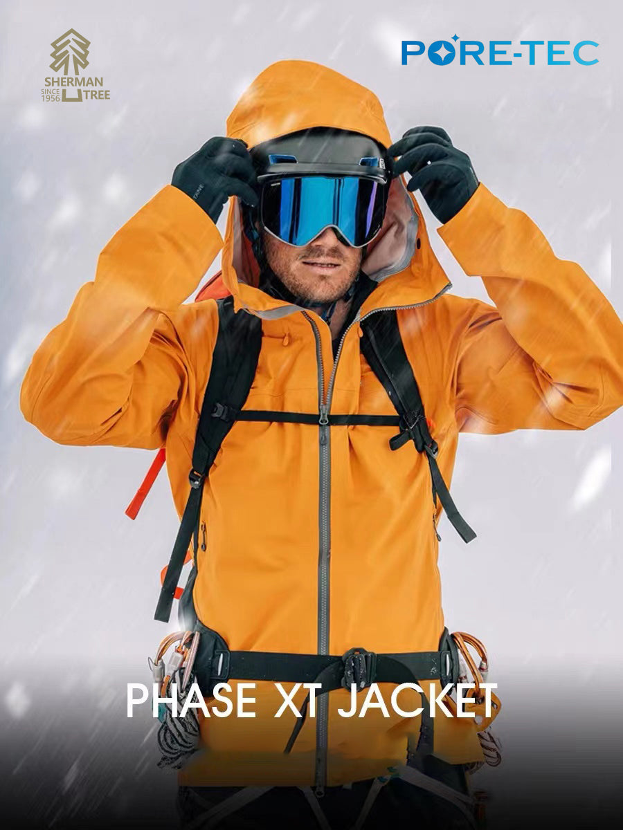 ShermanTree Men's 3L hard shell jacket VAPOUR XT JACKET