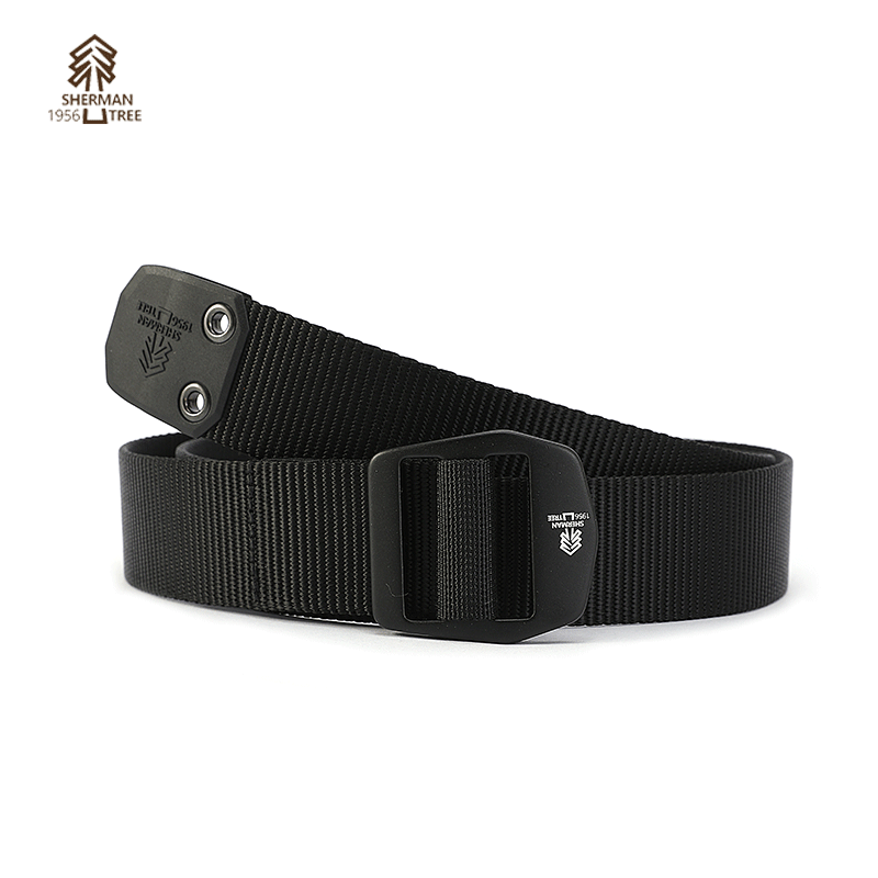 SHERMAN TREE Classic Outdoor Tactical Belt (Aluminum Alloy)