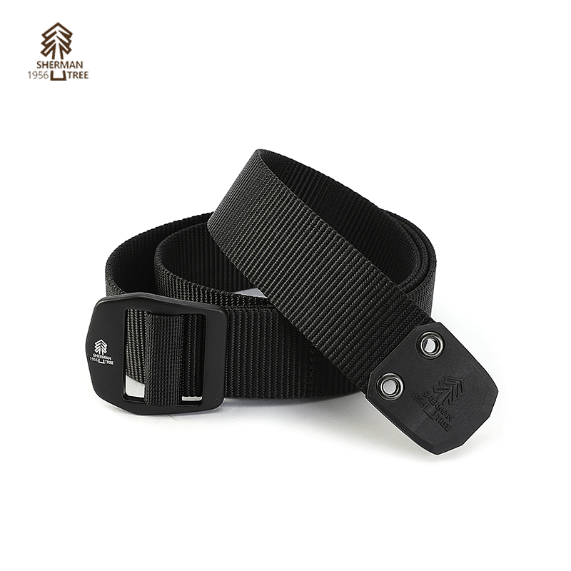 SHERMAN TREE Classic Outdoor Tactical Belt (Aluminum Alloy)